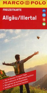 MARCO POLO Freizeitkarte Allgäu, Illertal 1:100 000