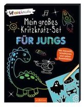 Mein großes Kritzkratz-Set - Für Jungs