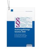 Aushangpflichtige Gesetze 2020