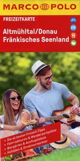 MARCO POLO Freizeitkarte Altmühltal, Donau, Fränkisches Seenland 1:110 000