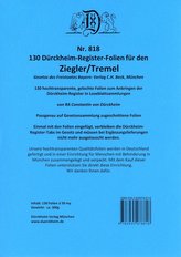 DürckheimRegister®-FOLIEN ZIEGLER/TREMEL Gesetze des Freistaates Bayern