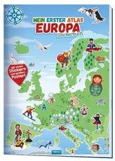Trötsch Stickerbuch Mein erster Atlas Europa
