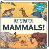 Zeitreise Säugetiere. 100 Spezies auf 180 Zentimetern