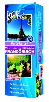Karteikartenbox 1000 Wörter Französisch Niveau A1