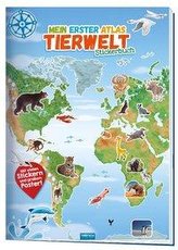 Trötsch Stickerbuch Mein erster Atlas Tierwelt