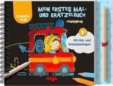 Mein erstes Mal- und Kratzelbuch Feuerwehr