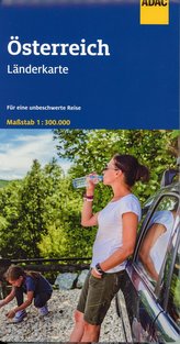 ADAC LänderKarte Österreich 1:300 000