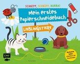 Schnipp, schnipp, hurra! Mein erstes Papierschneidebuch - Lieblingstiere