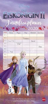 Eiskönigin Familienplaner - Kalender 2021