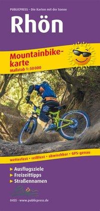 Mountainbikekarte Rhön 1 : 50 000 Mountainbikekarte Rhön 1 : 50 000