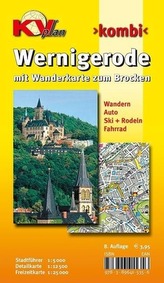 Wernigerode mit Wanderkarte zum Brocken