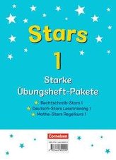 STARS - starke Übungshefte - 1. Schuljahr - 3 Übungshefte im Paket mit Lösungen