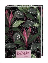 Tropical Leaves Kalenderbuch A5 Kalender 2021