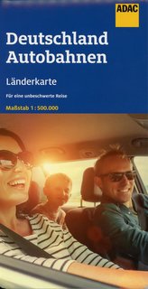 ADAC LänderKarte Deutschland Autobahnen 1:500 000
