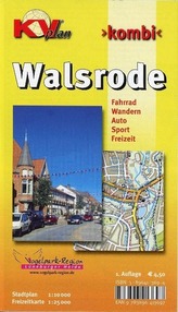 Kombi Walsrode. Stadtplan 1 : 10 000, Freizeitkarte 1 : 25 000