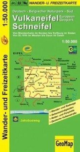 Vulkaneifel Schneifel Wander- und Freizeitkarte 1:50.000