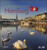 Hansestadt Hamburg 2021 - Postkartenkalender