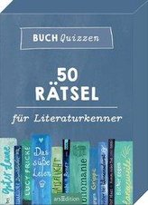 Buchquizzen - 50 Rätsel für Literaturkenner