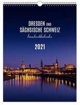 Einschreibkalender Dresden / Sächsische Schweiz 2021 30x40 cm