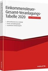 Einkommensteuer-Gesamt-Veranlagungstabelle 2020