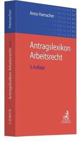 Antragslexikon Arbeitsrecht