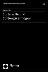 Stifterwille und Stiftungsvermögen