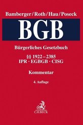 Bürgerliches Gesetzbuch  Band 5: §§ 1922-2385, CISG, IPR, EGBGB