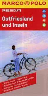 MARCO POLO Freizeitkarte Ostfriesland und Inseln 1:100 000