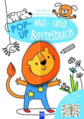 Pop-Up Mal-u. Bastelbuch Löwe