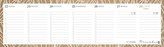 Chalk Drawing Wochenquerplaner Kalender 2021