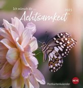 Ich wünsch dir... Achtsamkeit 2021 Postkartenkalender