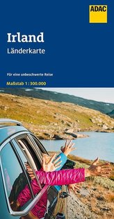 ADAC LänderKarte Irland 1:300 000