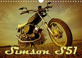 Simson S51 (Wandkalender 2021 DIN A4 quer)