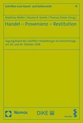 Handel - Provenienz - Restitution