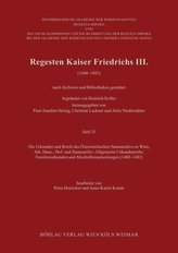 Regesten Kaiser Friedrichs III. Heft 35