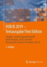VOB/B 2019 - Textausgabe/Text Edition