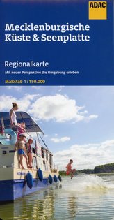 ADAC Regionalkarte Deutschland Blatt 2 Mecklenburgische Küste und Seenplatte 1 : 150 000
