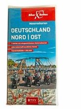 Motorradkarten Set Deutschland Nord-Ost