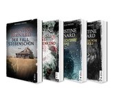 4 Fälle für Kommissarin Christine Bernard: Siebenschön, Das Eisrosenkind, Der unsichtbare Feind, Die Legende vom bösen Wolf. Tri