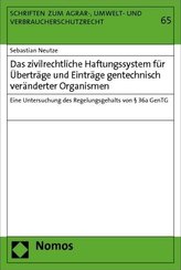 Das zivilrechtliche Haftungssystem für Überträge und Einträge gentechnisch veränderter Organismen