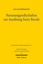 Personengesellschaften zur Ausübung freier Berufe