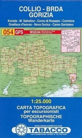 Tabacco Wandern 1 : 25 000 Collio - Brda - Gorizia
