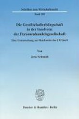 Die Gesellschafterbürgschaft in der Insolvenz der Personenhandelsgesellschaft