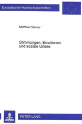 Stimmungen, Emotionen und soziale Urteile