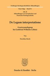 De Legum interpretatione.