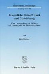 Persönliche Betroffenheit und Mitwirkung