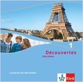 Découvertes Série bleue 1. Dreifach-Audio-CD für Schüler und Lehrer. Klasse 7