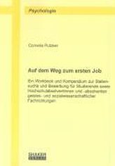 Auf dem Weg zum ersten Job