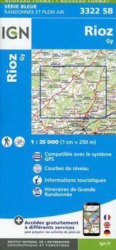 Rioz.Gy 1:25 000