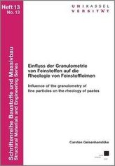 Einfluss der Granulometrie von Feinstoffen auf die Rheologie von Feinstoffleimen